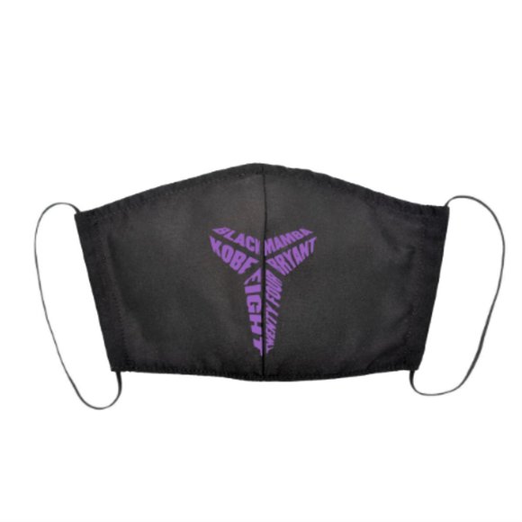 Black Mamba Symbol (Kobe Bryant, 24, 8,) Face Mask - Picture 2 of 7